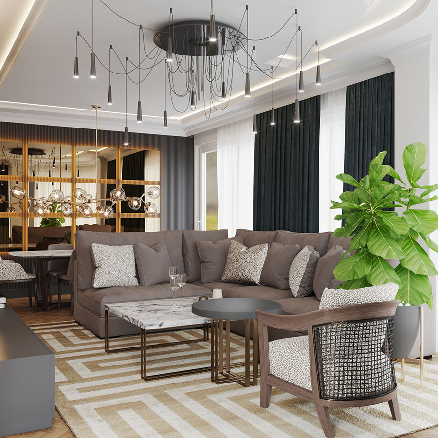 Atölye OtuzDört Salon Dekorasyonu